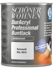 Buntlack DurAcryl Professional seidenmatt, 750 ml reinwei߫