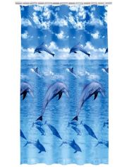 Duschvorhang »Delfin«, Breite 180 cm