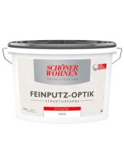 Putzeffektfarbe »Feinputz-Optik extrafein weiss«