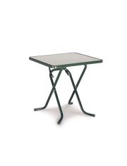 Gartentisch »Primo«, Stahl/Kunststoff, klappbar, 67x67 cm, grün