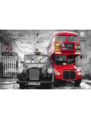 XXL Poster Giant Art - Taxi & Bus