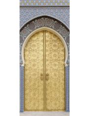 Duschrckwand fresh F2 Ancient Door, 90 x 210 cm