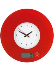 WENKO Küchenwaage »Time« mit Uhr