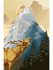 XXL Poster Giant Art - King of the Mountain
