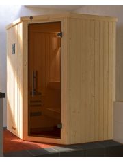 Sauna Kiruna Gr. 1, 144x144x199 cm, ohne Ofen