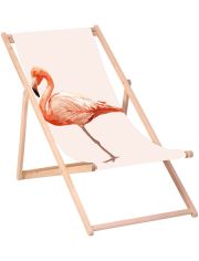 Liegestuhl Flamingo, 120 x 60 cm