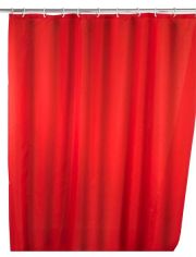 Duschvorhang »Uni Red«, Anti-Schimmel, 180 x 200 cm, waschbar
