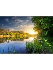 Fototapete River at the Sunset, BlueBack, 7 Bahnen, 350 x 260 cm