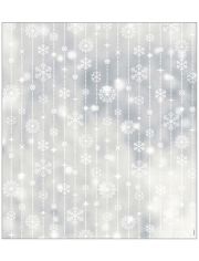 Fensterfolie mySPOTTI look Schneeflocken white, 90 x 100 cm, statisch haftend