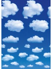 Fototapete White Clouds, 4-teilig, 183x254 cm