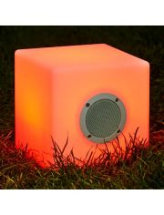 Außenleuchte »Cube Bari«, 2in1: Musikbox+Leuchte, BxH: 20x20 cm