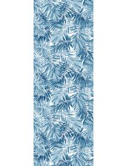 Selbstklebefolie Tropische Bltter-Blau, Tapete 90 x 250 cm Vinylfolie
