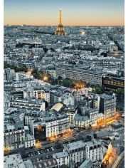 Fototapete Paris Aerial View, 4-teilig, 183x254 cm