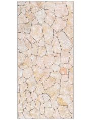 Duschrckwand fresh F3 Natursteinwand Beige, 100 x 210 cm