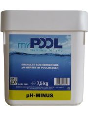 Poolpflege pH-minus, 7,5 kg