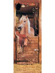 Fototapete Horse in Stable - Trtapete, BlueBack, 2 Bahnen, 90 x 200 cm