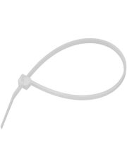 Kabelbinder, mit Kunststoffzunge Weiß 7,5 x 450 mm Polyamid 50 Stück