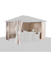 Seitenteile fr Pavillon Aruba, beige, 4 Stk., fr 300x300 cm