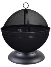 Feuerschale »Globe« inkl. Funkenschutzhaube, schwarz