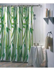 Duschvorhang Bambus, Breite 180 cm