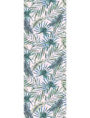 Selbstklebefolie Tropische Bltter-Grn-Blau, Tapete 90 x 250 cm Vinylfolie
