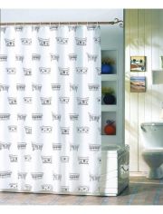 Duschvorhang Badewanne, Breite 180 cm