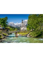 Fototapete Bavarian Alps, BlueBack, 7 Bahnen, 350 x 260 cm