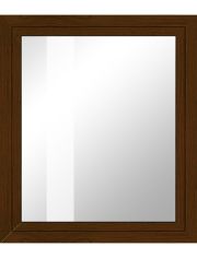 Kunststoff-Fenster »Classic 400«, BxH: 100x75 cm, eichefarben-dunkel, in 2 Varianten