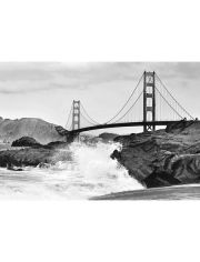 Vliestapete Golden Gate Bridge, 366x254cm, 8-teilig