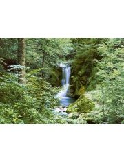 Fototapete Waterfalll in Spring, 8-teilig, 366x254 cm