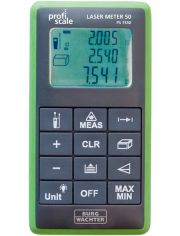 Entfernungsmesser »LASER METER 50 PS 7550«, inkl. Batterie und Tasche