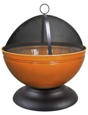 Feuerschale »Globe« inkl. Funkenschutzhaube, orange