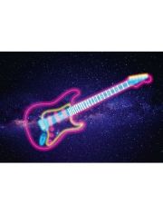 Fototapete Glowing Guitar