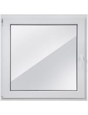 Kunststoff-Fenster »Classic 400«, BxH: 100x100 cm, weiß, in 2 Varianten