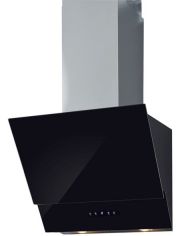 Kopffreihaube, mit Glasschirm, 612 m³/h, Touch-Control, schwarzglas
