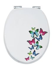 WC-Sitz Schmetterling, Mit Absenkautomatik