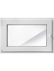 Kunststoff-Fenster »Classic 400«, BxH: 90x60 cm, weiß, in 2 Varianten