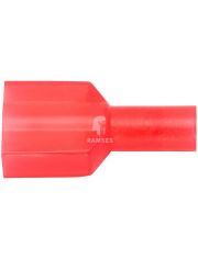 Flachsteckzunge, vollisoliert rot 0,5 - 1,5 mm² 100 Stück
