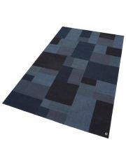 Teppich, Patch Denim, Tom Tailor, rechteckig, Hhe 5 mm, handgewebt