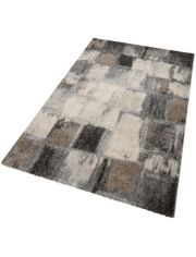 Teppich, ELEGANT MOSAIC, merinos, rechteckig, Hhe 18 mm, maschinell gewebt