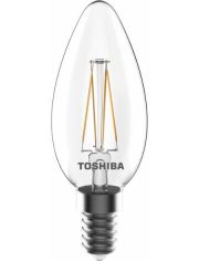 Toshiba LED Leuchtmittel, 4er Set, Filament, dimmbar