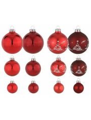 Thringer Glasdesign TGS-Weihnachtskugeln, Made in Germany, (30-teilig), Advent